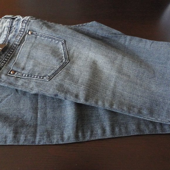 West 49 medium wash denim skinny jeans pants Sz 7 - Picture 7 of 8